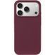Силиконовый чехол Silk Full Protective для iPhone 17 Pro (6.3") Plum 777-10009 фото 2