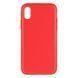 Чохол Leather Gold with Frame для iPhone X/Xs Red 207-00383 фото