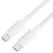 Кабель ACEFAST C18-03 USB-C to USB-C braid charging data cable White 6974316284253 фото 1