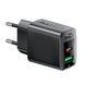 Сетевое зарядное устройство ACEFAST A98 PD30W GaN (USB-C+USB-A) charger Black 656-01284 фото 3