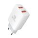 Сетевое зарядное устройство Ridea RW-21011 Element Duo 2.1 A 10.5W Белое 209-00180 фото 1