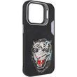 TPU+PC чехол Friends для iPhone 15 (6.1") Black Tiger