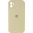 Силіконовий чохол з квадратними бортиками для iPhone 11 Milk 208-00859 фото