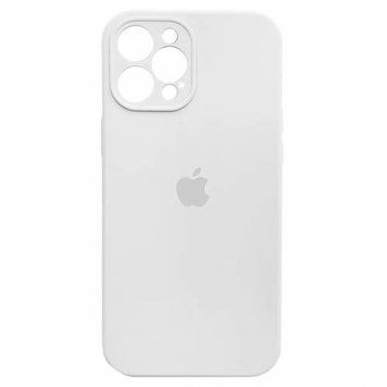 Силіконовый чохол з закритою камерою для iPhone 12 Pro White 208-00808 фото