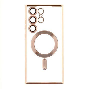 Чехол Wave TPU Metallic with Magsafe для Samsung Galaxy S23 Ultra (S918) Rose Gold 555-00191 фото