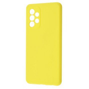 Чехол WAVE Full Silicone Cover для Samsung Galaxy A52 (A525F) Yellow 656-07005 фото