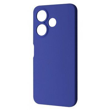 Чехол WAVE Full Silicone Cover для Xiaomi Redmi 13 4G/Poco M6 4G/Note 13R Midnight blue 656-07430 фото