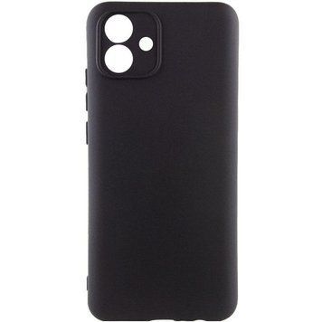 Чохол TPU GETMAN Liquid Silk Full Camera для Samsung Galaxy A07 Black 555-02426 фото