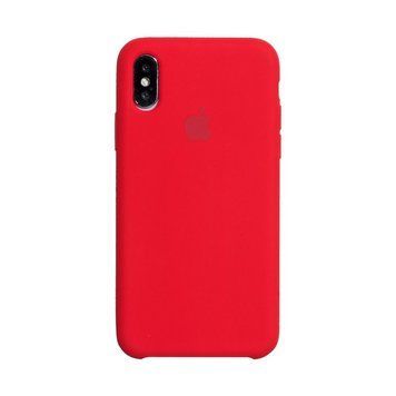 Силиконовый чехол для iPhone Xs Max Red 208-00186 фото