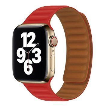 Ремінець для Apple Watch Magnetic Silicone 38/40/41 mm Red 212-02241 фото