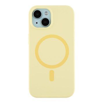 Чохол Glow Silicone Case with Magsafe для iPhone 15 Yellow 214-03929 фото