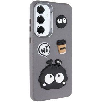 Чехол TPU Leather Toys для Xiaomi Redmi 13C / Poco C65 Monster / Grey 555-00905 фото
