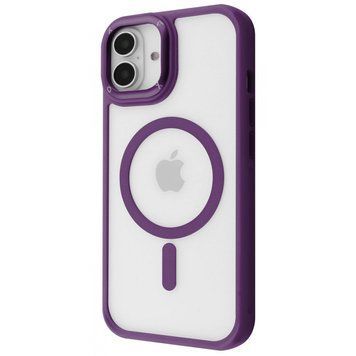 Чехол Proove Clear Essence Case with Magnetic Ring iPhone 16 Deep Purple 656-04405 фото