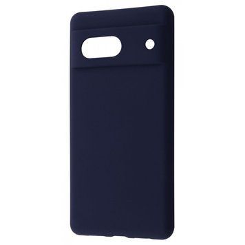 Чехол WAVE Full Silicone Cover для Google Pixel 7a Midnight Blue 777-02067 фото