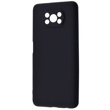 Чехол WAVE Colorful Case (TPU) для Xiaomi Poco X3/Poco X3 Pro Black 656-06394 фото