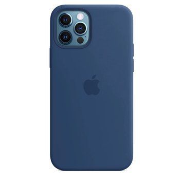 Силиконовый чехол для iPhone 12 Pro Max Navy Blue 208-00393 фото