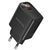 Мережевий зарядний пристрій BOROFONE BA97A Ilustre single-port PD30W charger with digital display (EU) Black 6941991120480 фото