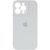 Силиконовый чехол с закрытой камерой для iPhone 14 Pro White 666-00894 фото