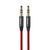 Кабель AUX Baseus Yiven M30 (1.5m) Red/Black CAM30-C91 фото