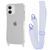 Чехол WAVE Clear Case With Strap для Iphone 11 Light Purple 208-05196 фото