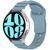 Силіконовий ремінець Defense для Smart Watch 22mm Light Blue 212-01711 фото