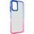 Чехол TPU+PC Fresh sip series для Realme C67 4G Розовый / Синий 777-06579 фото