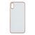 Чохол Leather Gold with Frame для iPhone X/Xs White 207-00384 фото