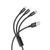 Кабель HOCO X14 3-in-1 Times speed charging cable iP+Micro+Type-C Black 6931474719157 фото