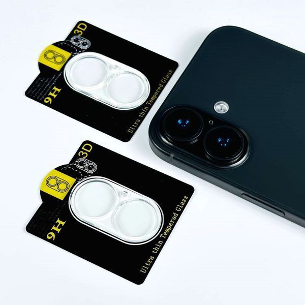 Захисне скло на камеру Sapphire Coating 9H для iPhone 16/16 Plus 204-00281 фото