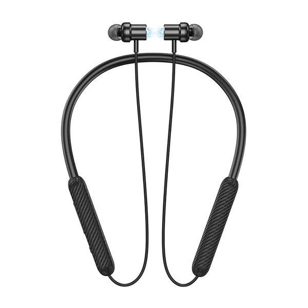 Бездротові спортивні навушники HOCO ES70 Armour neck-mounted BT earphones Black 6942007611602 фото