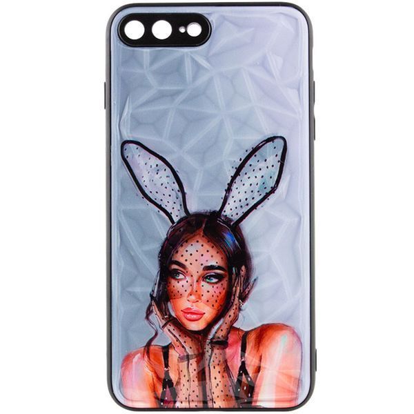 TPU+PC чохол Prisma Ladies для Apple iPhone 7 plus / 8 plus (5.5") Rabbit 208-06056 фото