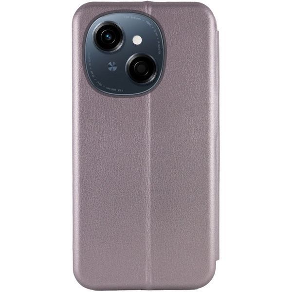 Кожаный чехол-книжка Classy для TECNO Spark Go 1 (KL4) Grey 777-05313 фото