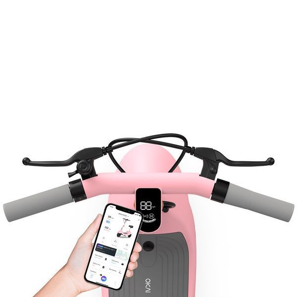 Електросамокат з сидінням OKAI Ceetle PRO EA10C Pink 10', 350(900)W, 25Km/h, 10.4Ah, 55Km, 20%, NFC, App.29kg EA10C-P фото
