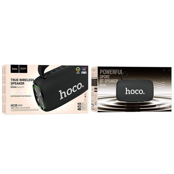 Портативна колонка HOCO HC25 Radiante sports BT speaker Black 656-01688 фото