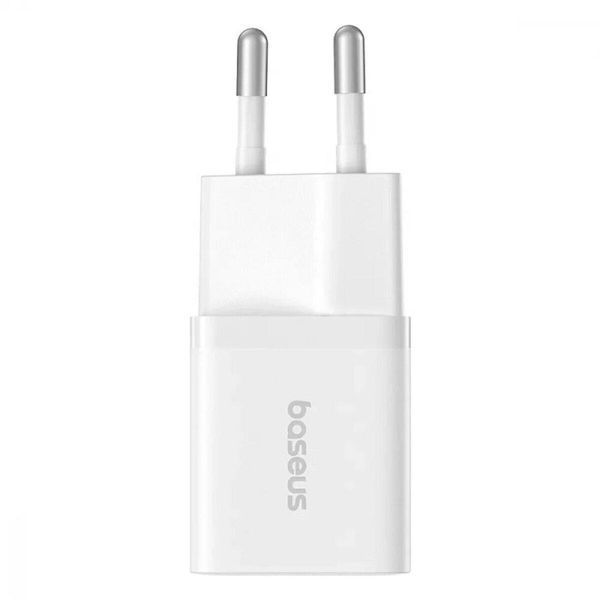 Мережевий зарядний пристрій Baseus GaN5 Fast Charger (mini) 1C 25W EU Moon White 656-01285 фото