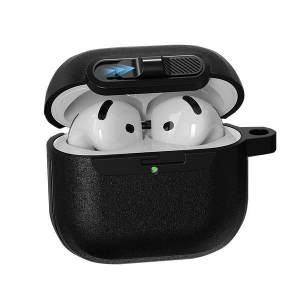 Футляр Frosted для навушників Airpods Pro Black 203-00399 фото