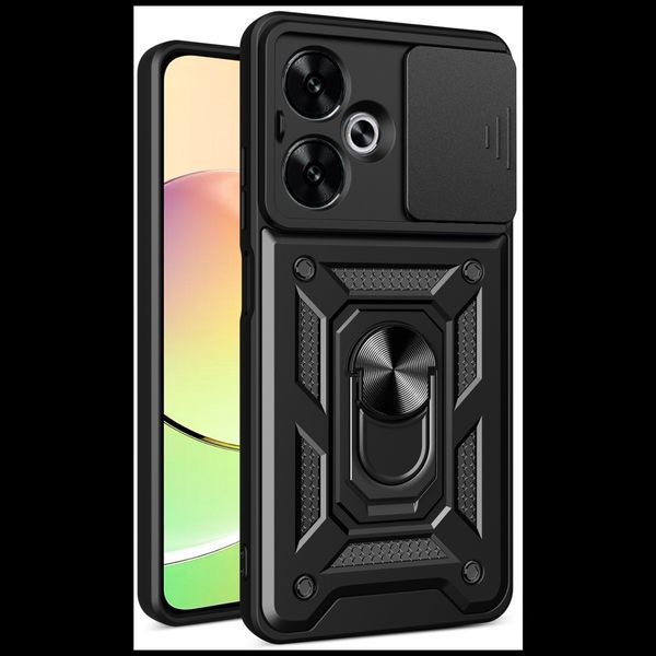 Протиударний чохол Armor Guard Shield для Xiaomi Redmi 13 4G/Poco M6 4G Dark Green 555-02267 фото