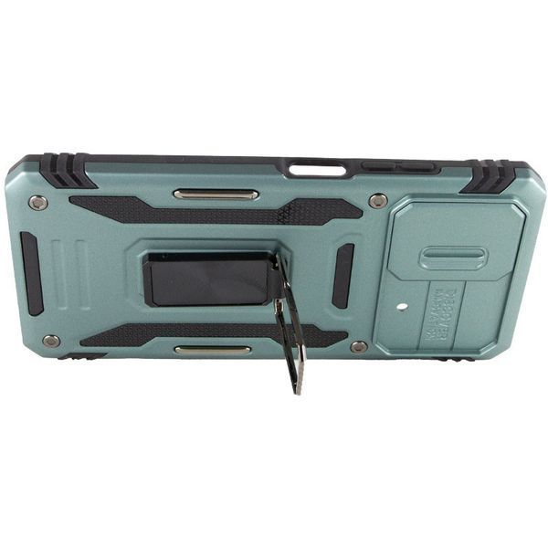 Ударопрочный чехол Camshield Army Ring для Xiaomi Poco F5 / Note 12 Turbo Light Green 777-05063 фото