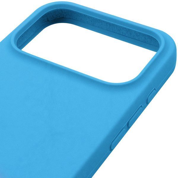 Силіконовий чохол Silk Full Protective для Apple iPhone 17 Pro (6.3") Blue 777-10010 фото