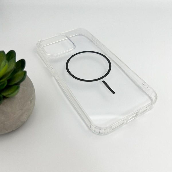 Чехол Acrylic Thin Magnetic для Apple iPhone 12/12 Pro Grey 666-03598 фото