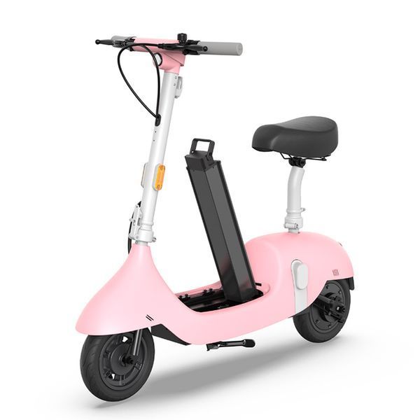 Електросамокат з сидінням OKAI Ceetle PRO EA10C Pink 10', 350(900)W, 25Km/h, 10.4Ah, 55Km, 20%, NFC, App.29kg EA10C-P фото