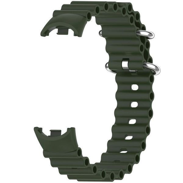 Ремінець Ocean Band для Xiaomi Mi Band 9/8/10 Dark Olive 212-01611 фото