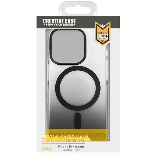 Чохол TPU+PC Phantom with MagSafe для Apple iPhone 17 (6.3") Black 656-08500 фото