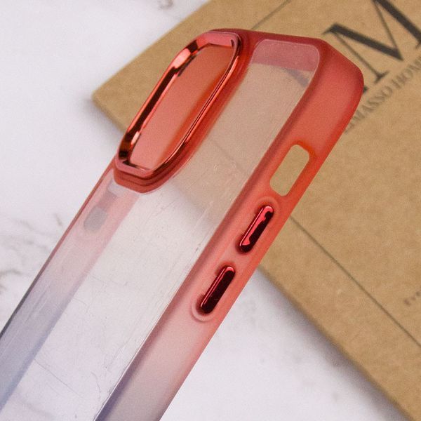 Чехол TPU+PC Fresh sip series для Apple iPhone 12 Pro Max (6.7") Черный / Красный 777-06729 фото