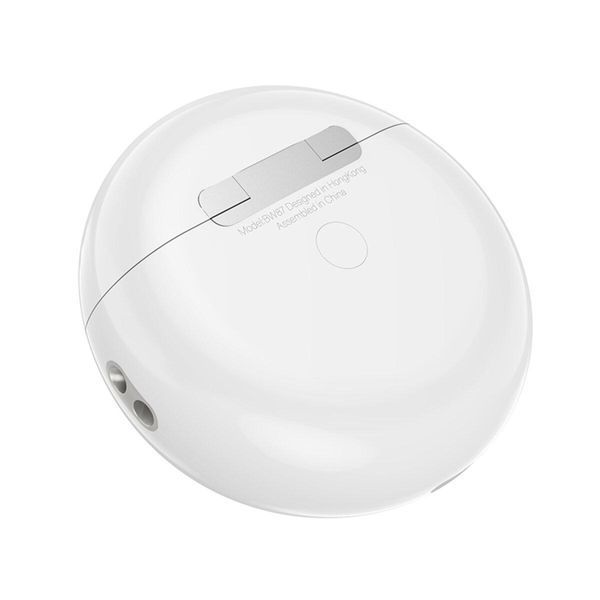 Бездротові навушники BOROFONE BW87 Mist true wireless BT headset with touch screen White 656-03842 фото