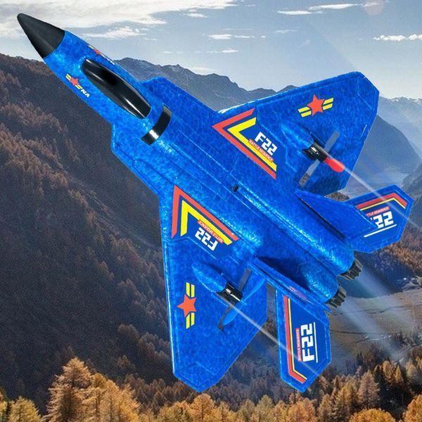 Літак на радіокеруванні SCHE HW32 F22 Fighter Blue 656-03514 фото