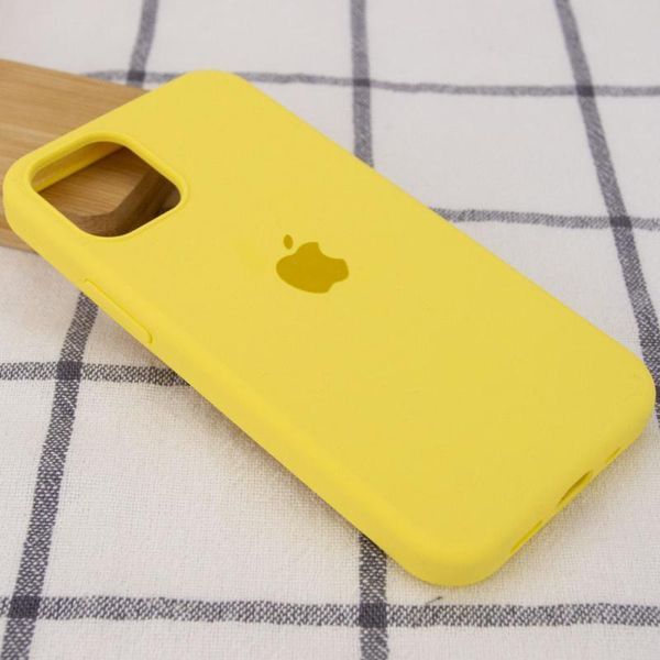 Чохол Silicone Case Full Protective для Apple iPhone 14 Plus (6.7") Yellow 555-04029 фото