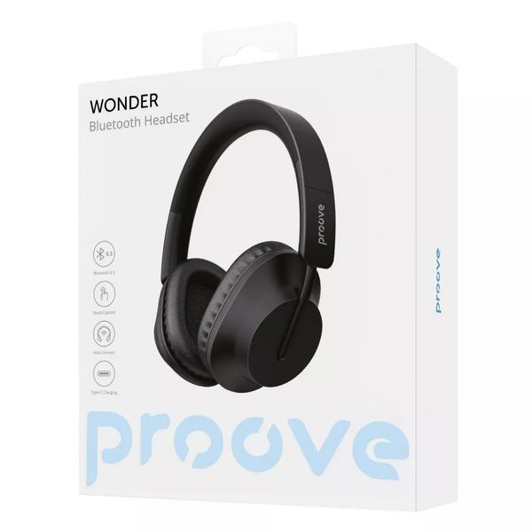 Беспроводные наушники Proove Wonder Черные 202-00255 фото