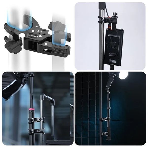 Кріплення Ulanzi Vijimi LC01 Tube Clamp (UV-T017 LC01) T017 фото