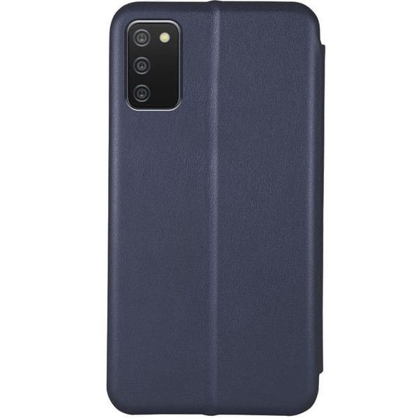 Шкіряний чохол-книжка Classy для Samsung Galaxy A03s / A02s Navy Blue 777-05922 фото